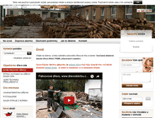 Tablet Screenshot of drevodokrbu.com